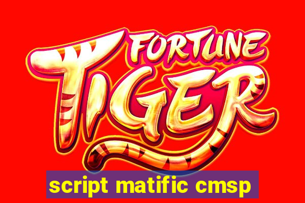 script matific cmsp